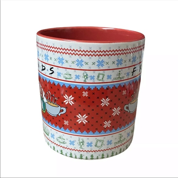 Central Perk Coffee Mug FRIENDS TV Show 20oz Christmas Winter Holiday Sweater - Picture 2 of 9